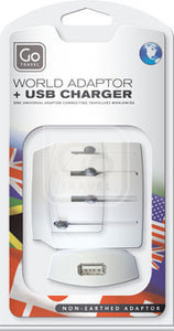 ADAPTADOR UNIVERSAL + USB GO TRAVEL 402