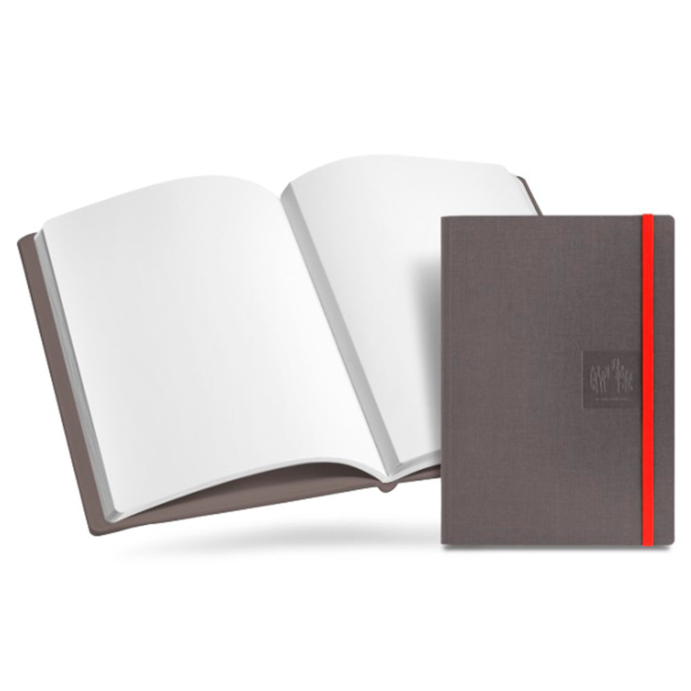 CUADERNO CARAN D'ACHE GRIS PAG BLANCO 454.505