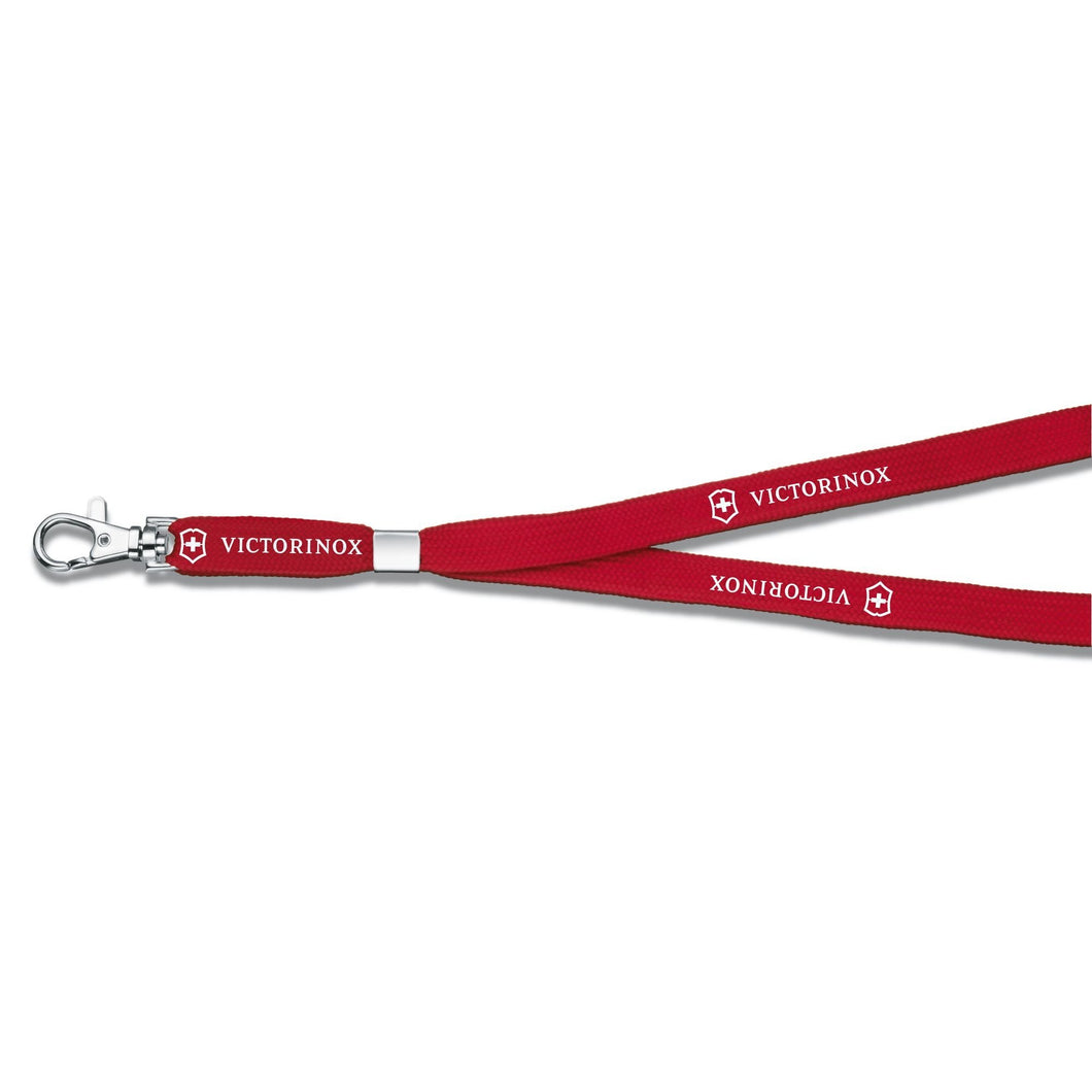 CINTA VICTORINOX PARA CUELLO CON MOSQUETON 4.1879