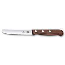 Load image into Gallery viewer, CUCHILLO DE SIERRA VICTORINOX PARA MESA Y TOMATE WOOD 5.0830.11G
