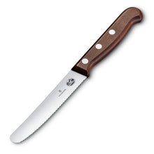 Load image into Gallery viewer, CUCHILLO DE SIERRA VICTORINOX PARA MESA Y TOMATE WOOD 5.0830.11G
