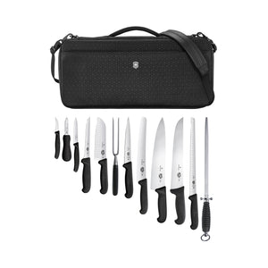 FUNDA DE CUCHILLOS VICTORINOX PARA CHEF, NEGRO 5.4963.0