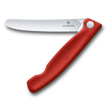 Load image into Gallery viewer, CUCHILLO PARA VERDURA PLEGABLE SC, ROJO 6.7831.FB
