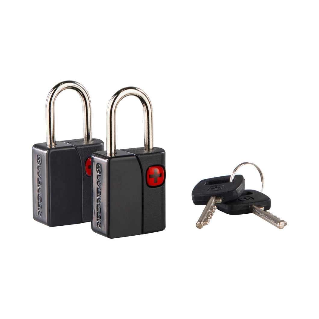 SET DE CANDADOS CON LLAVE WENGER X2, 604567