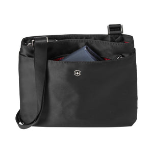 BOLSO VICTORINOX SLIM SHOULDER, NEGRO 606817