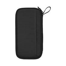 Cargar imagen en el visor de la galería, PORTA DOCUMENTOS DE VIAJE VICOTRINOX CON PROTECCION RFID, NEGRO 610597
