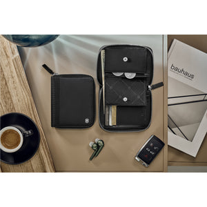 BILLETERA VICTORINOX ALTIUS ALOX CLUTCH WALLET, NEGRO 611576