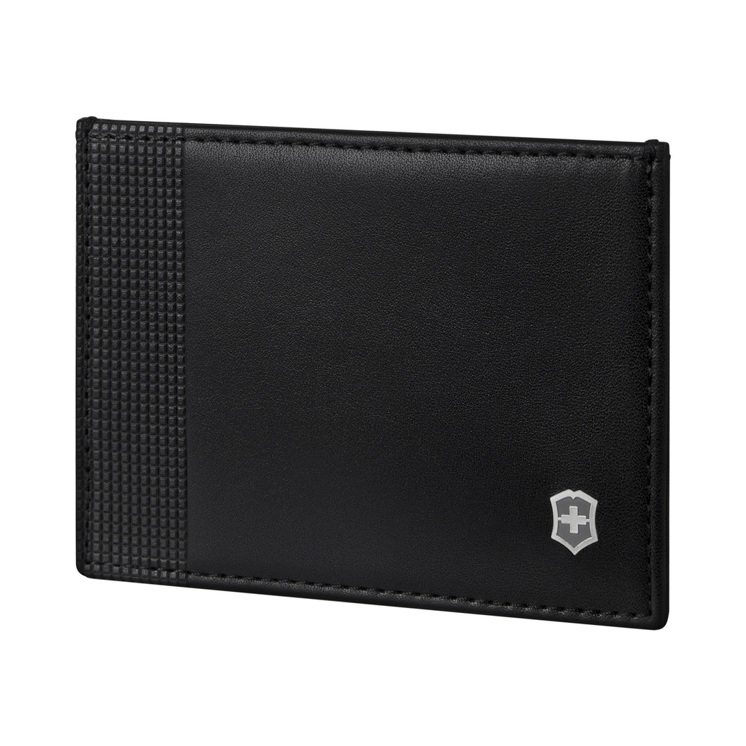 TARJETERO VICTORINOX ALTIUS ALOX SLIM CARD CASE, NEGRO 611580