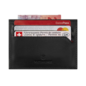 TARJETERO VICTORINOX ALTIUS ALOX SLIM CARD CASE, NEGRO 611580