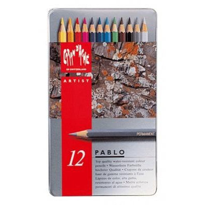 COLORES PERMANENTES CARAN D'ACHE PABLO X12 666.312
