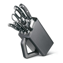 Cargar imagen en el visor de la galería, BLOQUE DE CUCHILLOS VICTORINOX FORJADOS, 6 PIEZAS 7.7243.6
