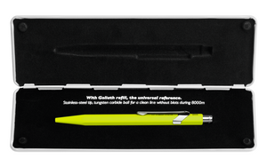 BOLIGRAFO CARAN D'ACHE POPLINE AMARILLO 849.970
