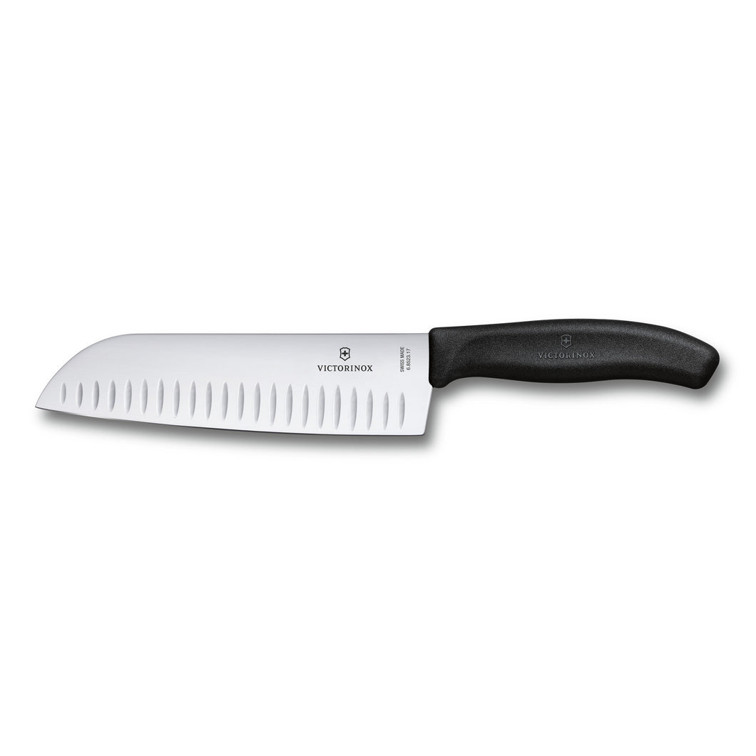 CUCHILLO VICTORINOX SANTOKU CON ALVEOLOS, 17CM 6.8523.17