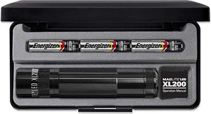 LINTERNA MAG-LITE LED XL200 3 AAA, NEGRA XL200-S3017