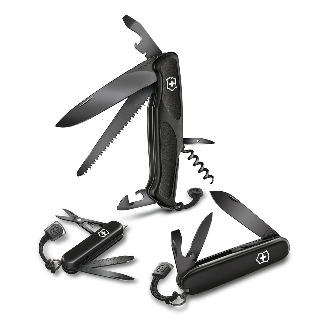 Multiherramienta Victorinox Ranger Grip 55 Onix Black, 0.9563.C31P