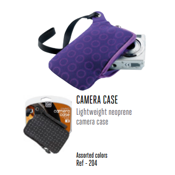 ESTUCHE PARA CAMARA, SINTETICO GO TRAVEL 204