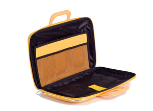 MALETÍN BOMBATA FIRENZE PARA PORTATIL 13", AMARILLO FG01156