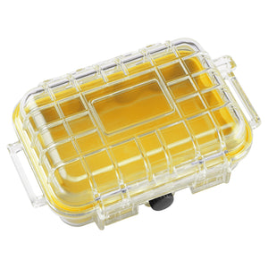 CAJA PLASTICA A PRUEBA DE AGUA LEWIS N. CLARK, AMARILLO 1370YEL