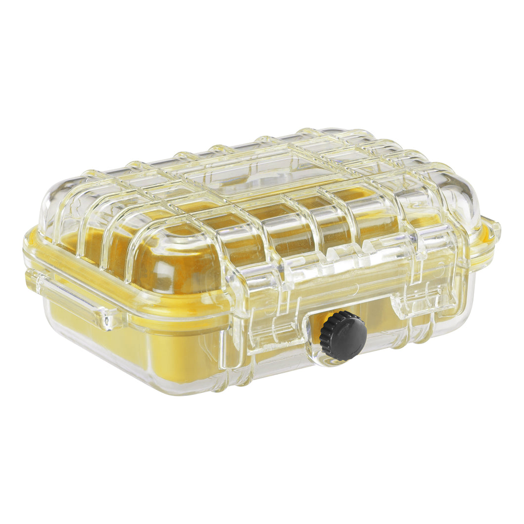 CAJA PLASTICA A PRUEBA DE AGUA LEWIS N. CLARK, AMARILLO 1370YEL