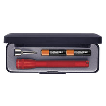 Load image into Gallery viewer, LINTERNA MINI MAGLITE LED 2 AAA, ROJA P32032
