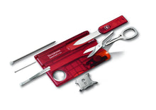 Load image into Gallery viewer, SWISSCARD LITE VICTORINOX ROJO TRANSPARENTE 0.7300.T
