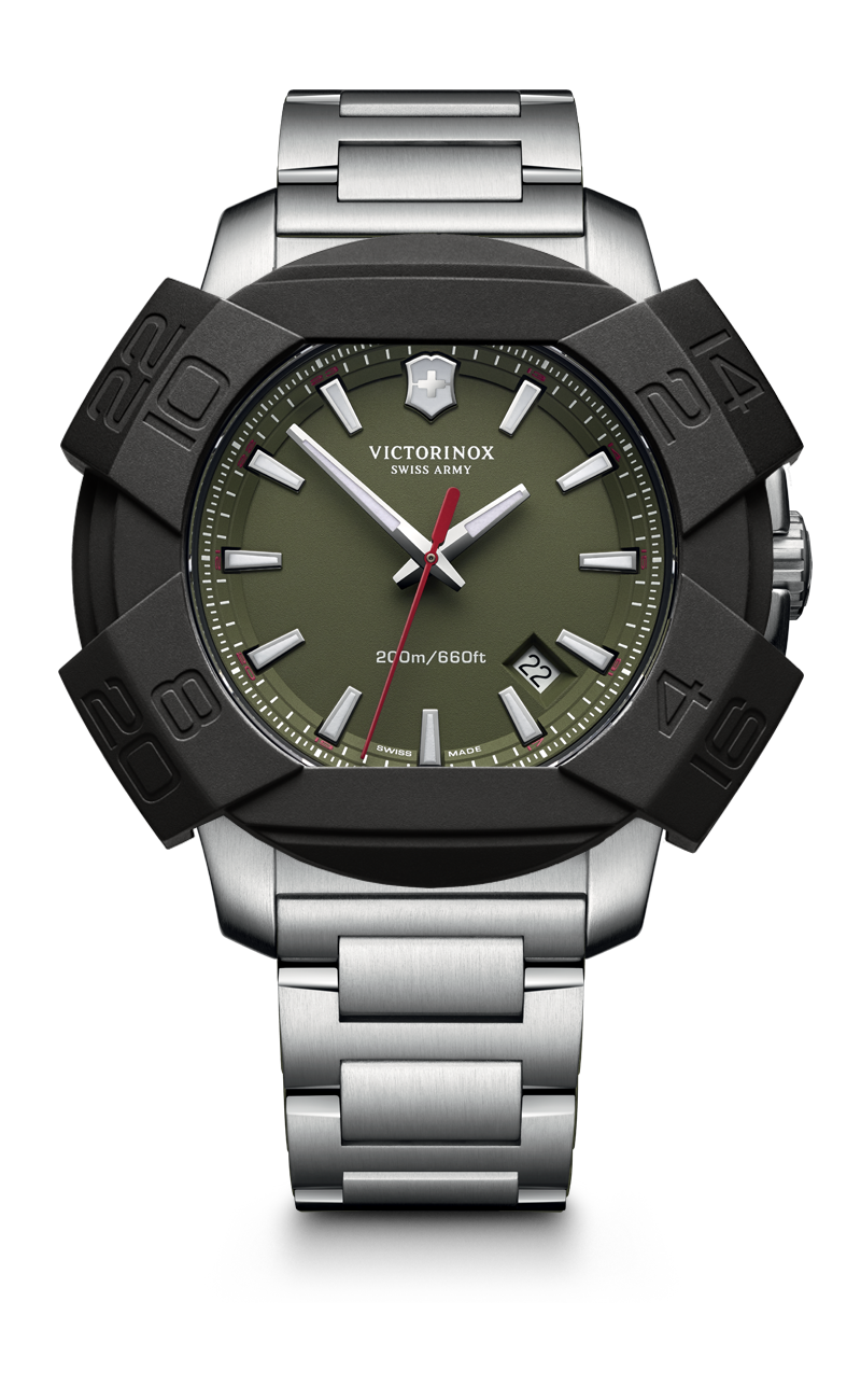 RELOJ VICTORINOX I.N.O.X. VERDE BRAZALETE 241725.1